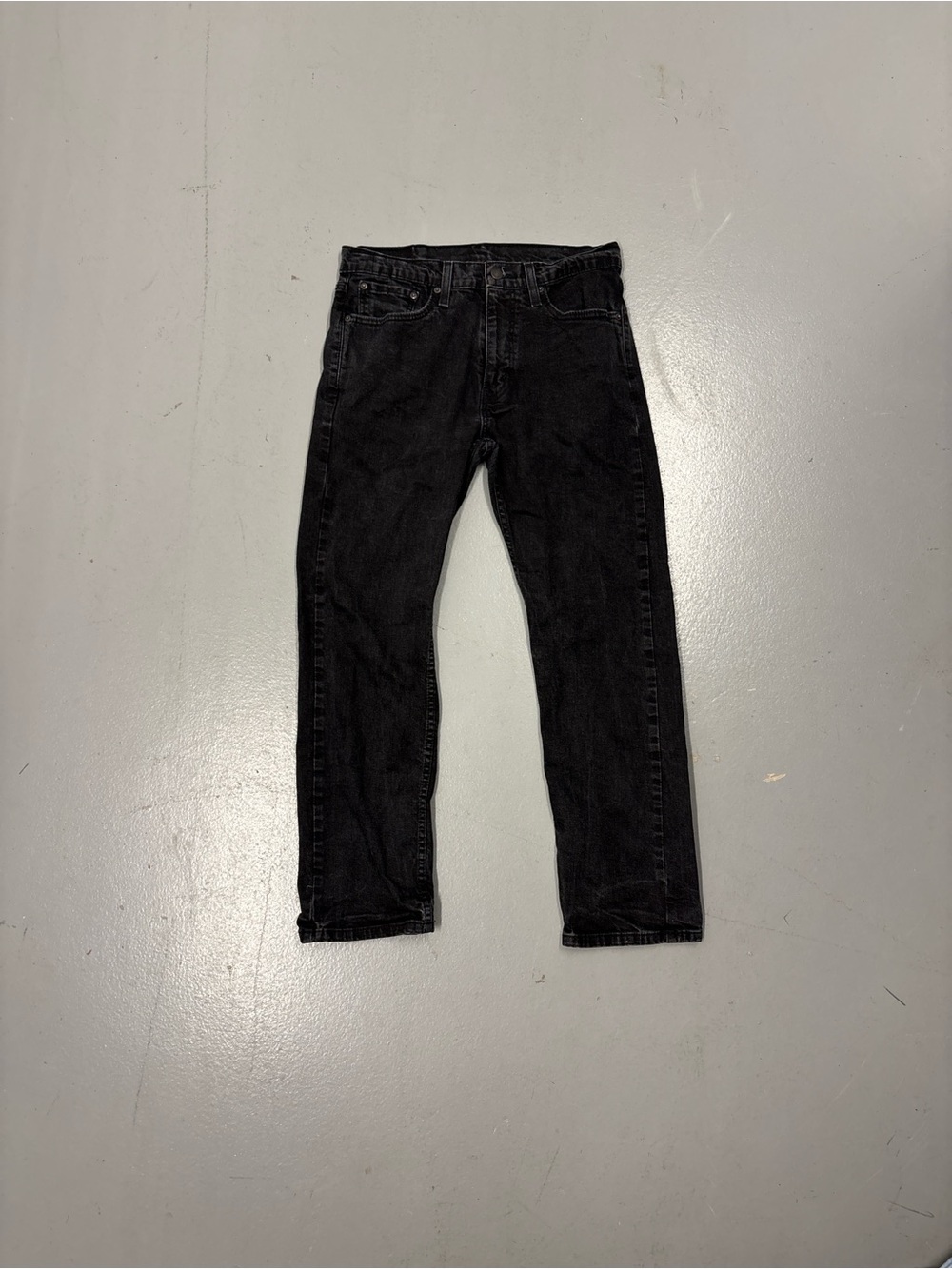 Levi's Black Slim Straight Men's Jeans